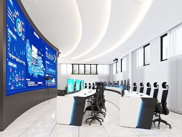 指挥中心控制台成品是如何做出来的